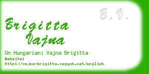 brigitta vajna business card